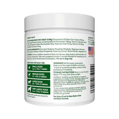 YuMOVE Joint Supplement for Adult Dogs I Tablets 2