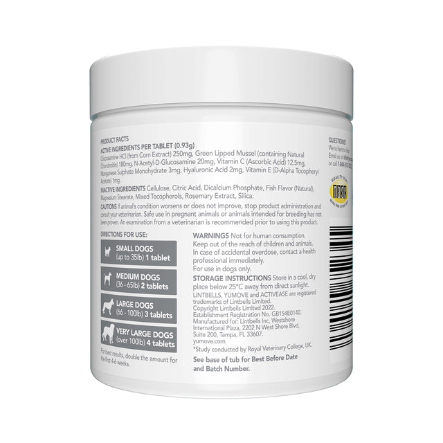 YuMOVE PLUS Joint Supplement Extra-Strength I Tablets13