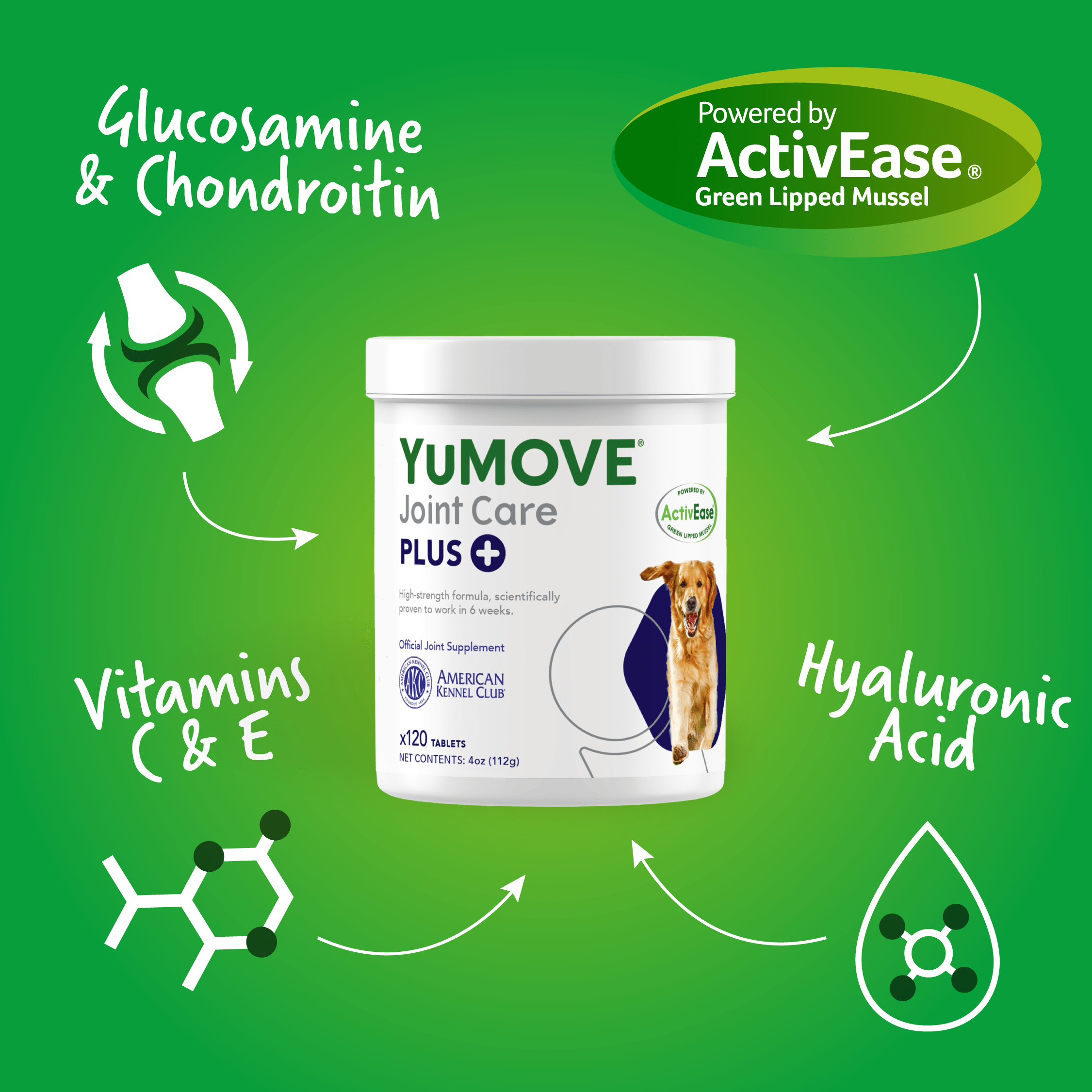 YuMOVE PLUS Joint Support Tablets Extra-Strength | Starter Pack